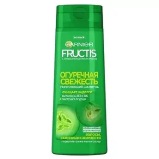 GARNIER Fructis şampun ýagly saçlar üçin, 400 ml